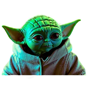 Baby Yoda Ears Up Png 16 PNG image