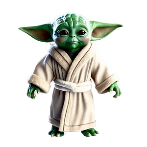 Baby Yoda In Robe Png Xke52 PNG image