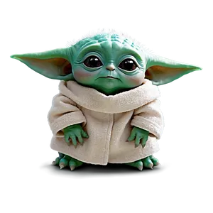 Baby Yoda Looking Up Png Tpi PNG image