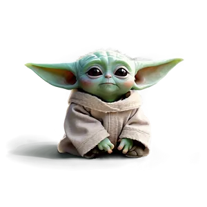 Baby Yoda Side View Png Ntw28 PNG image