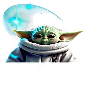 Baby Yoda Space Background Png Xdl PNG image