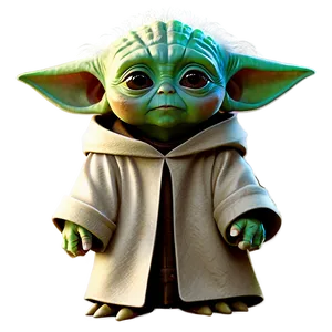 Baby Yoda Star Wars Cartoon PNG Kqk PNG