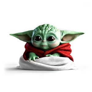 Baby Yoda With Blanket Png Hhm PNG image