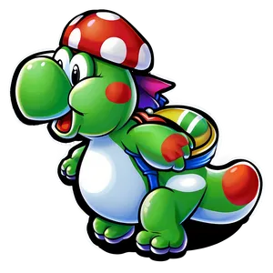 Baby Yoshi Cartoon Png 29 PNG image