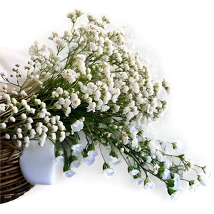 Babys Breath Wedding Decor Png 06132024 PNG image