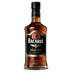 Bacardi Black Rum Png 30 PNG image