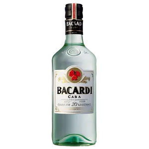 Bacardi Carta Blanca Png 06282024 PNG image