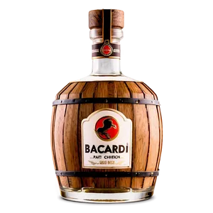 Bacardi Oak Barrel PNG 40