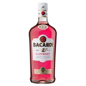 Bacardi Razz Raspberry Rum Png Qql PNG image