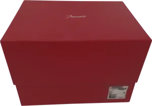 Baccarat Red Box Packaging PNG image