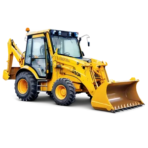 Backhoe D PNG image