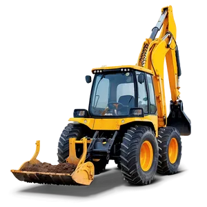 Backhoe Digging Machine PNG Svb PNG