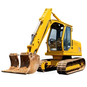 Backhoe Excavator Png 06272024 PNG image