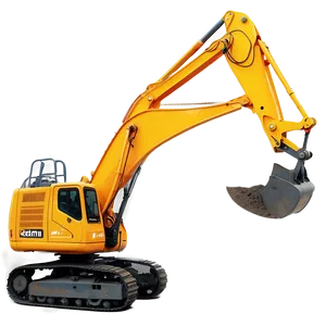 Backhoe Excavator Png 06272024 PNG image