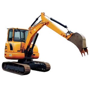 Backhoe Excavator Png 06272024 PNG image