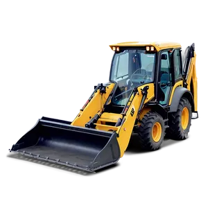Backhoe For Construction Project PNG Ncm46 PNG