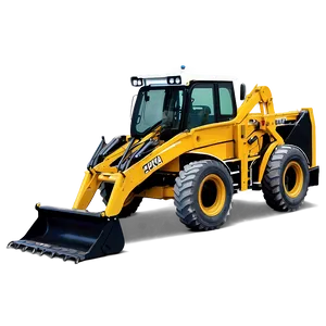 Backhoe For Earthmoving PNG Jpj PNG