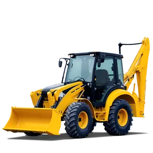 Backhoe Loader Front View PNG 06272024 PNG