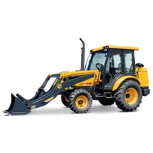 Backhoe Tractor Attachment Png 06272024 PNG image