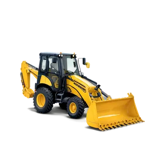 Backhoe Worksite Vehicle Png 82 PNG image