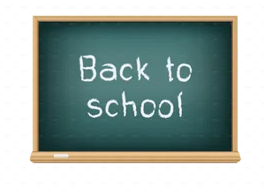 Backto School Chalkboard PNG