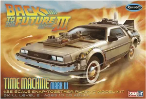 Backtothe Future I I I Model Kit PNG image