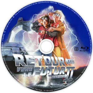 Backtothe Future Part I I Bluray Disc PNG