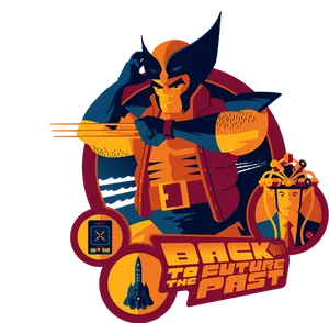 Backtothe Future Past Mashup PNG