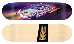 Backtothe Future Skateboard Design