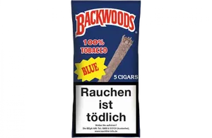 Backwoods Blue Cigars Health Warning PNG image