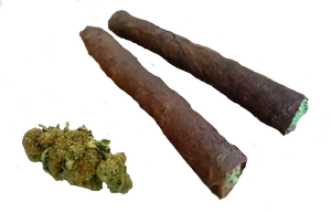 Backwoods Cigarsand Cannabis Buds PNG image