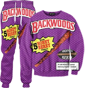 Backwoods Honey Berry Cigar Themed Clothing PNG image