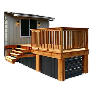 Backyard Deck Ideas PNG 51