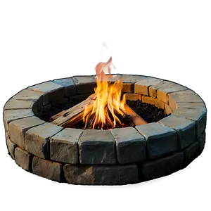 Backyard Fire Pit PNG 06262024 PNG
