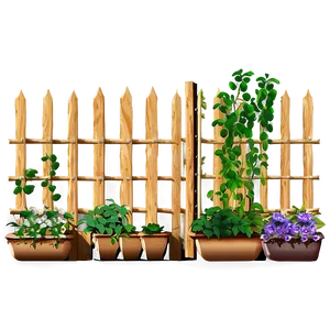 Backyard Garden Png 06262024 PNG image