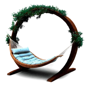 Backyard Hammock Relaxation Png Ajy PNG image