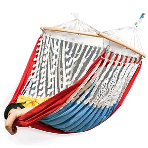 Backyard Hammock Relaxation PNG Hbs55