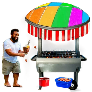 Backyard House Party Bbq PNG Cfo42