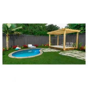 Backyard Oasis PNG Pob