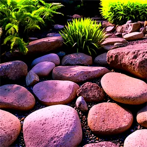 Backyard Rock Garden PNG Dqk90 PNG