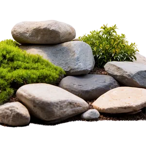 Backyard Rock Garden Png Xes22 PNG image