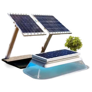Backyard Solar Power Setup PNG Urc57 PNG