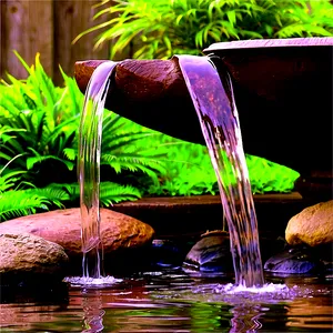 Backyard Water Feature PNG 27