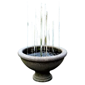 Backyard Water Feature PNG Aik