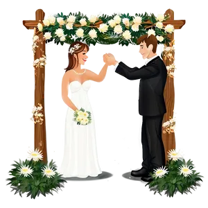Backyard Wedding Decor PNG 06262024