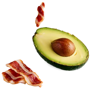 Bacon And Avocado PNG Nku PNG