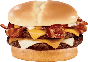 Bacon Cheeseburger Deluxe.png PNG image