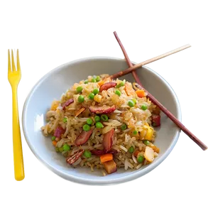 Bacon Fried Rice PNG Mvm