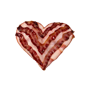 Bacon Heart PNG Qsk1 PNG