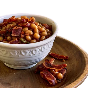 Bacon Infused Baked Beans Png Vcy PNG image